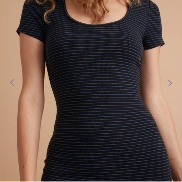 Marine Layer Lexi Rib Midi Dress - Picture 2 of 10